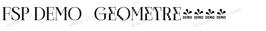FSP DEMO   Geometre字体转换